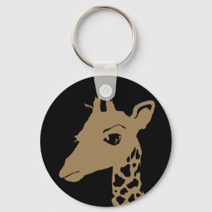 giraffe key ring