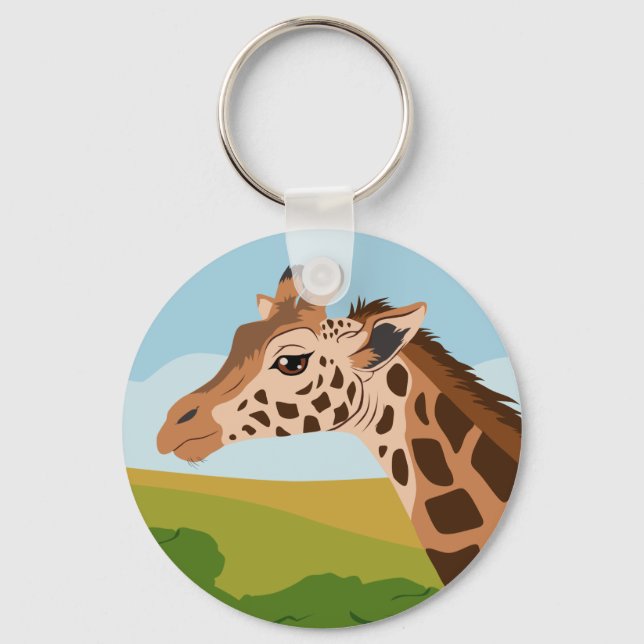 Giraffe Key Ring (Front)