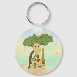 giraffe key ring