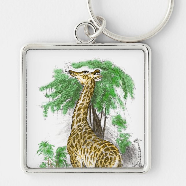 Giraffe Keychain (Front)