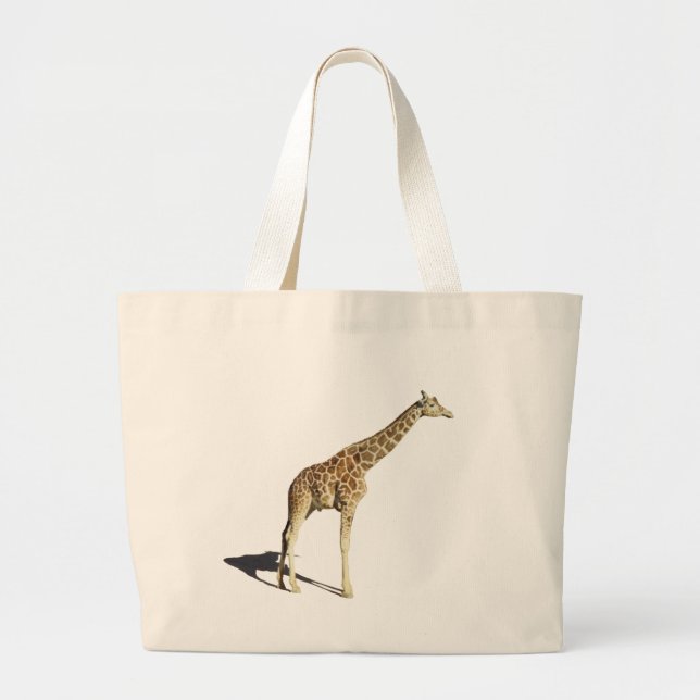 Giraffe Large Tote Bag (Front)