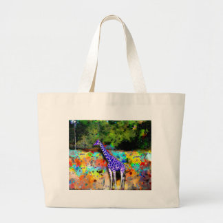 Giraffe Large Tote Bag