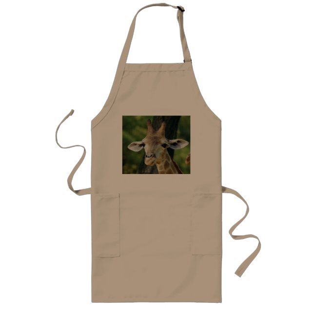 Giraffe Long Apron (Front)