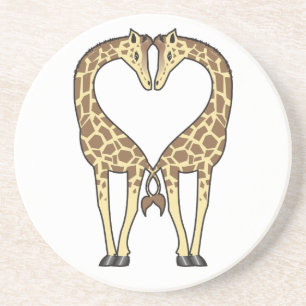 Giraffe Love Coaster