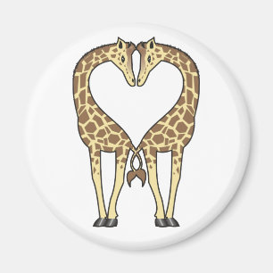 Giraffe Love Magnet