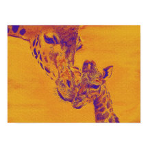 giraffe love