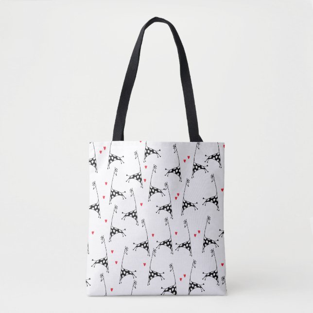 Giraffe Lover - All over Tote bag (Front)