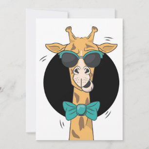 Giraffe Lover Giraffe In My Heart Invitation