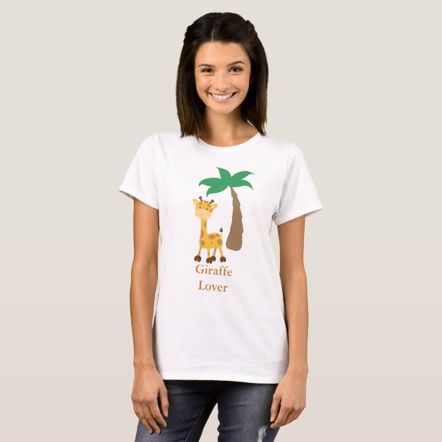 Giraffe Lover T-Shirt (Front Full)