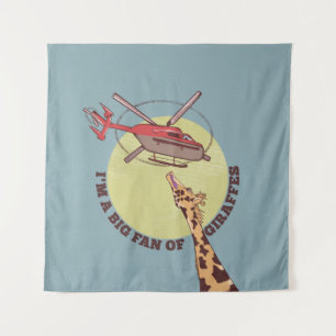 Giraffe lover tapestry