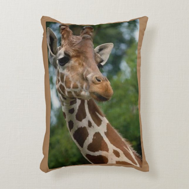 Giraffe Lovers Art Decorative Cushion (Front(Vertical))