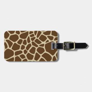 Giraffe Luggage Tag