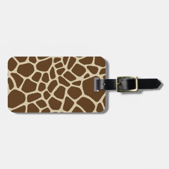 Giraffe Luggage Tag