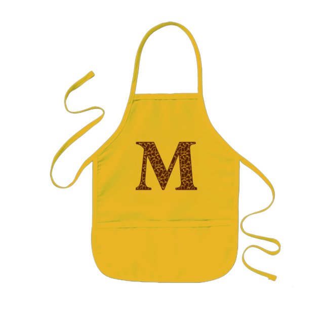 Giraffe M Kids Apron (Front)