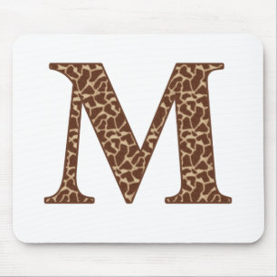 Giraffe M Mouse Mat