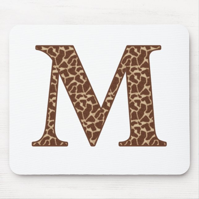 Giraffe M Mouse Mat (Front)