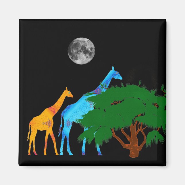 Giraffe Magnet (Front)