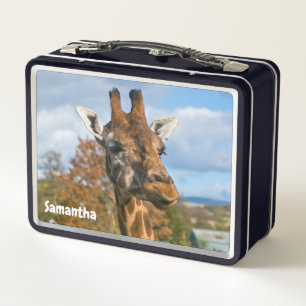 Giraffe Metal Lunchbox