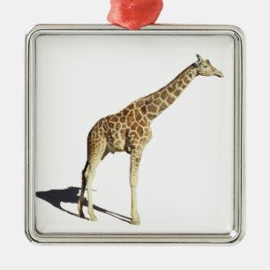 Giraffe Metal Tree Decoration
