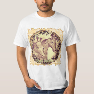 Giraffe Moon t-shirt