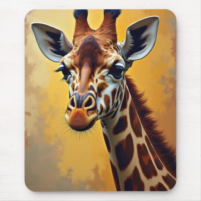 Giraffe  mouse mat (Front)