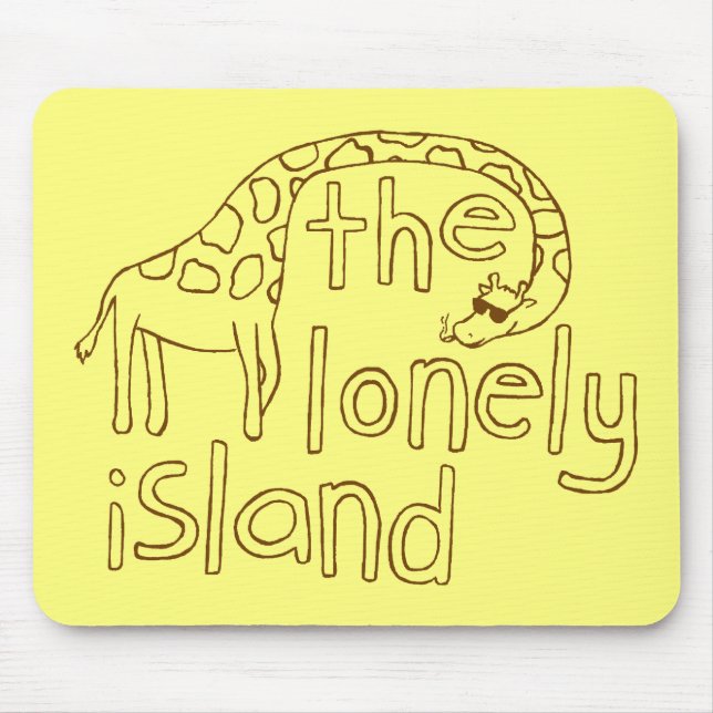 Giraffe Mouse Mat (Front)