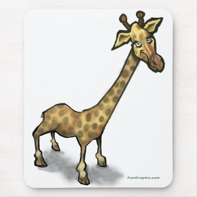 Giraffe Mouse Mat (Front)