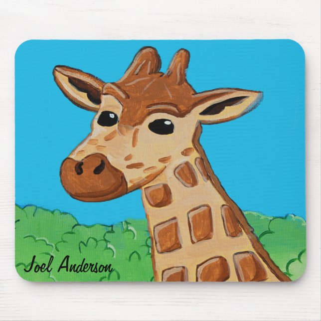 Giraffe Mousepad (Front)