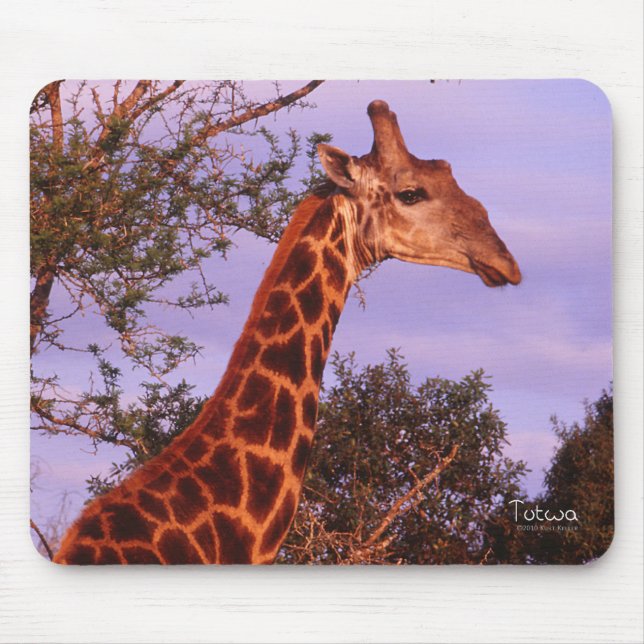 Giraffe Mousepad (Front)