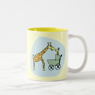 Giraffe Mum and Baby Mug