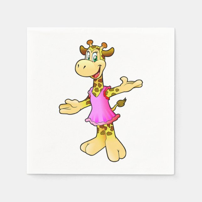 Giraffe Napkin (Front)