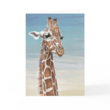 Giraffe Note Card