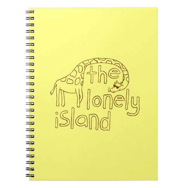 Giraffe Notebook (Front)