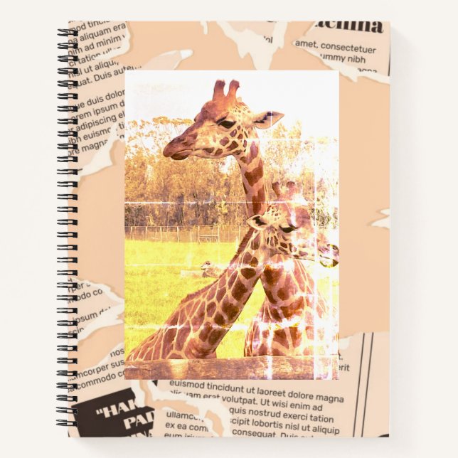 Giraffe - Notebook (Front)