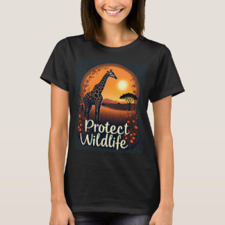 Giraffe of the Savanna Tank Top