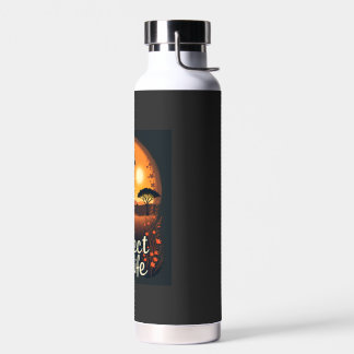 Giraffe of the Savanna Tank Top Water Bottle