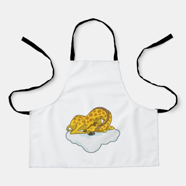 Giraffe on Clouds Apron (Front)