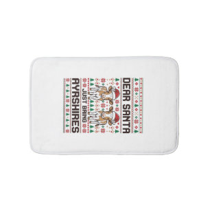 Giraffe on Skateboard Rainbow Vintage Shirt Design Bath Mat