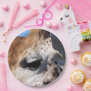 GIRAFFE PAPER PLATE
