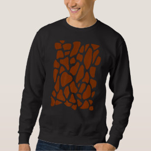 Giraffe Pattern Africa African Animal Giraffes Sweatshirt