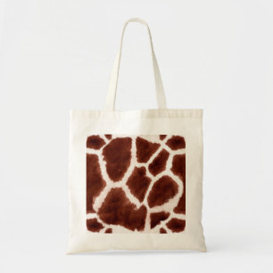 Giraffe Pattern Animal Print Tote Bag