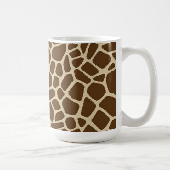 Giraffe Pattern Coffee Mug