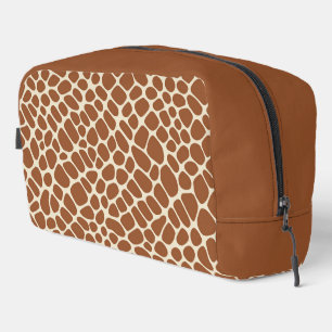 Giraffe Pattern Dopp Kit