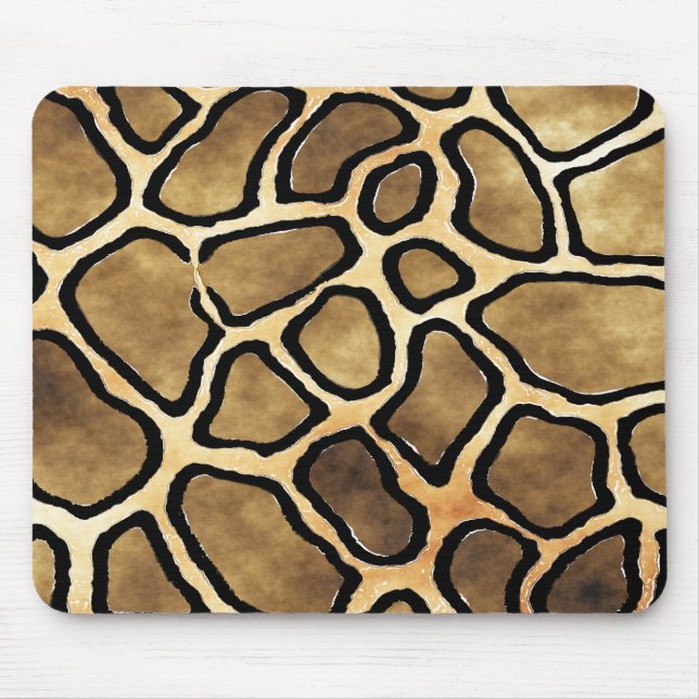 GIRAFFE PATTERN MOUSE MAT (Front)