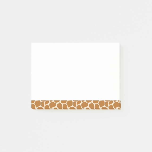 Giraffe Pattern Notes (Front)