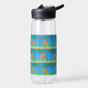 Giraffe (pattern) - Water Bottle
