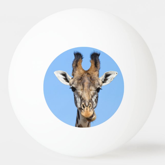 Giraffe Ping Pong Ball (Back)
