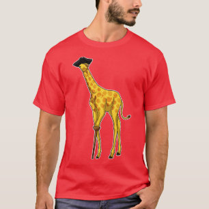 Giraffe Pirate Pirate Hat  T-Shirt