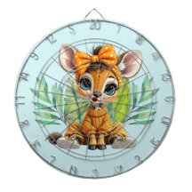 Giraffe Polka Dot Bow 