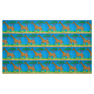Giraffe - Polyester Weave Fabric
